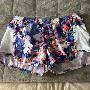 Colorful running shorts
